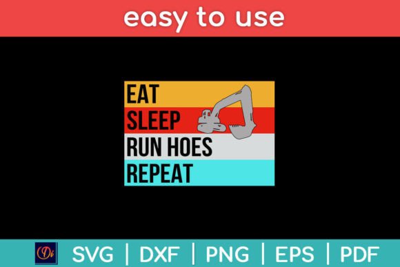 Eat Sleep Run Hoes Repeat Funny Heavy