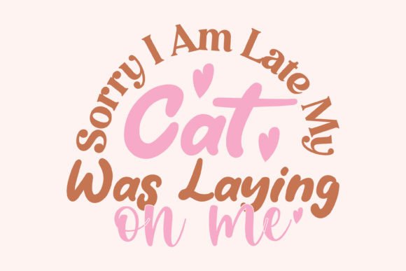 Funny Cat Quote Doodle SVG PNG Design Review