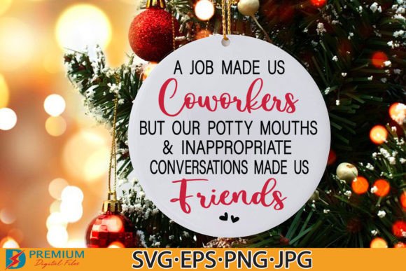 Funny Coworkers Christmas Ornaments SVG Review