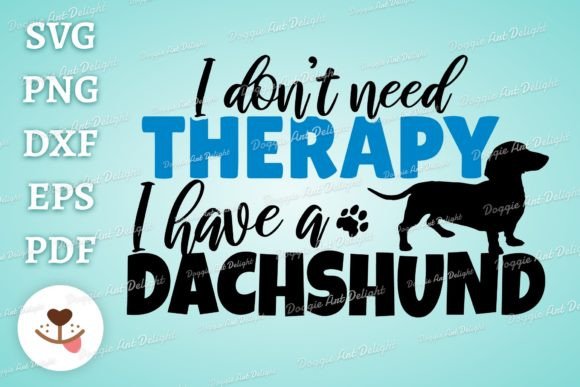Funny Dachshund Design for Embroidery Projects