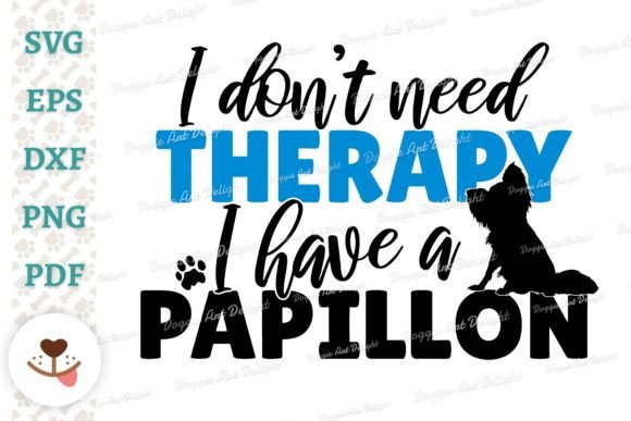 Funny Papillon Dog Therapy Svg Embroidery Design Review