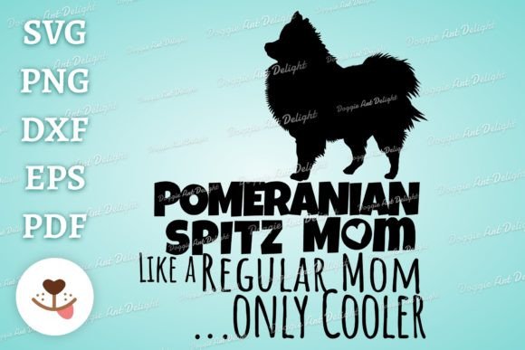 Funny Pomeranian Dog Mom Design Review