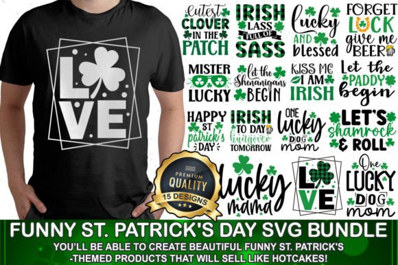 Funny St Partick Day SVG Bundle