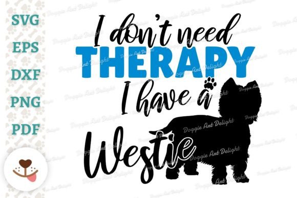 Funny Westie Dog Therapy SVG Embroidery Design Review