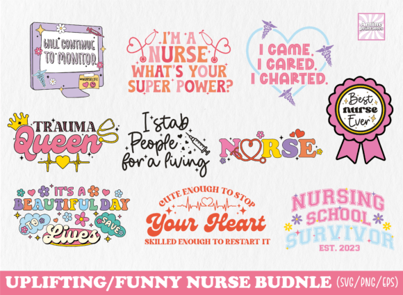 Groovy Nurse SVG Design: A Real Embroidery Review